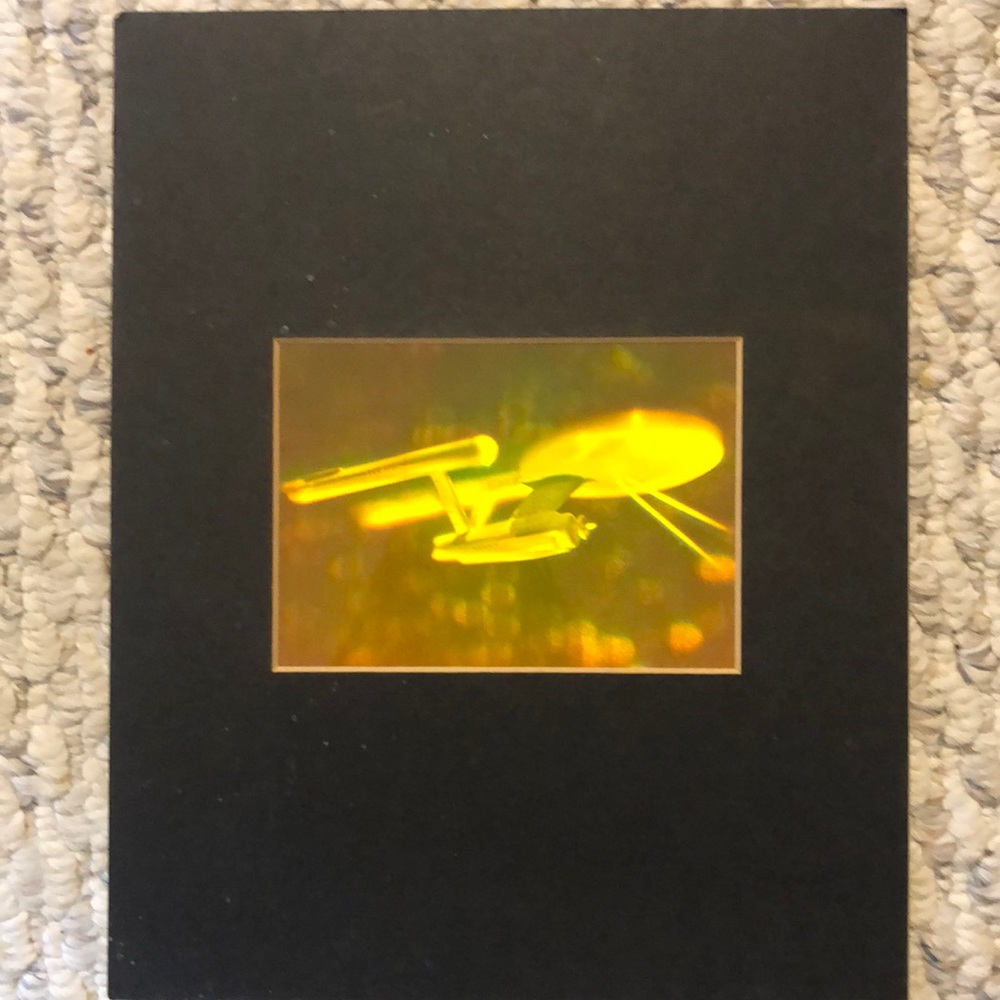 Vintage Original Star Trek motion hologram